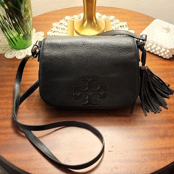 Tory Burch Small Black Crossbody Purse